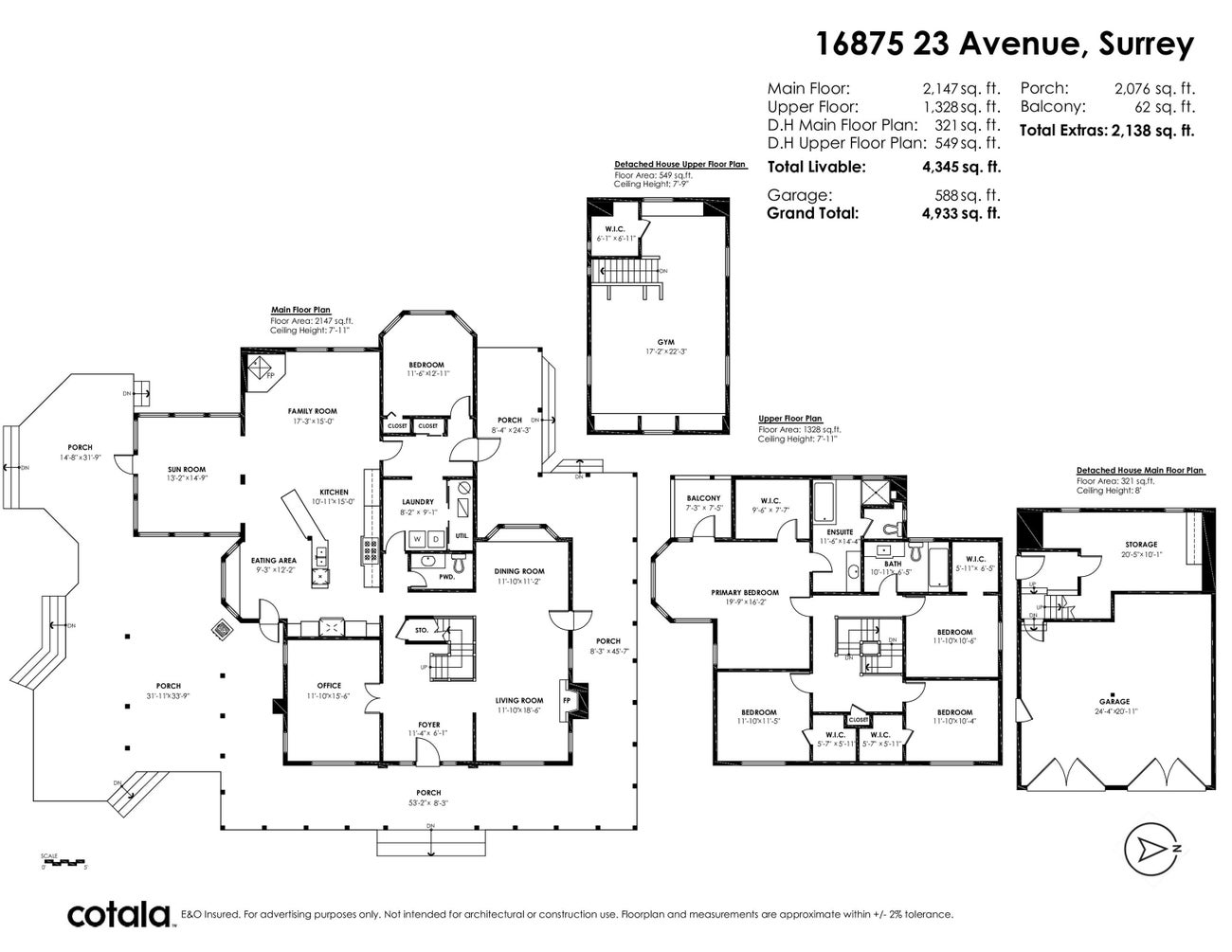 16875 23 AVENUE - Pacific Douglas House with Acreage for sale, 5 Bedrooms (R2946176) #38