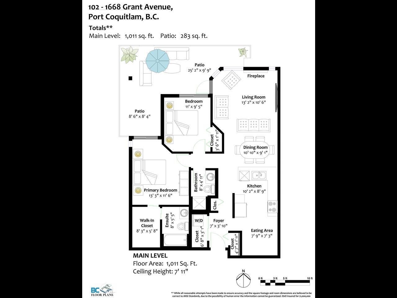 102 1668 GRANT AVENUE - Glenwood PQ Apartment/Condo, 2 Bedrooms (R2787991) #23