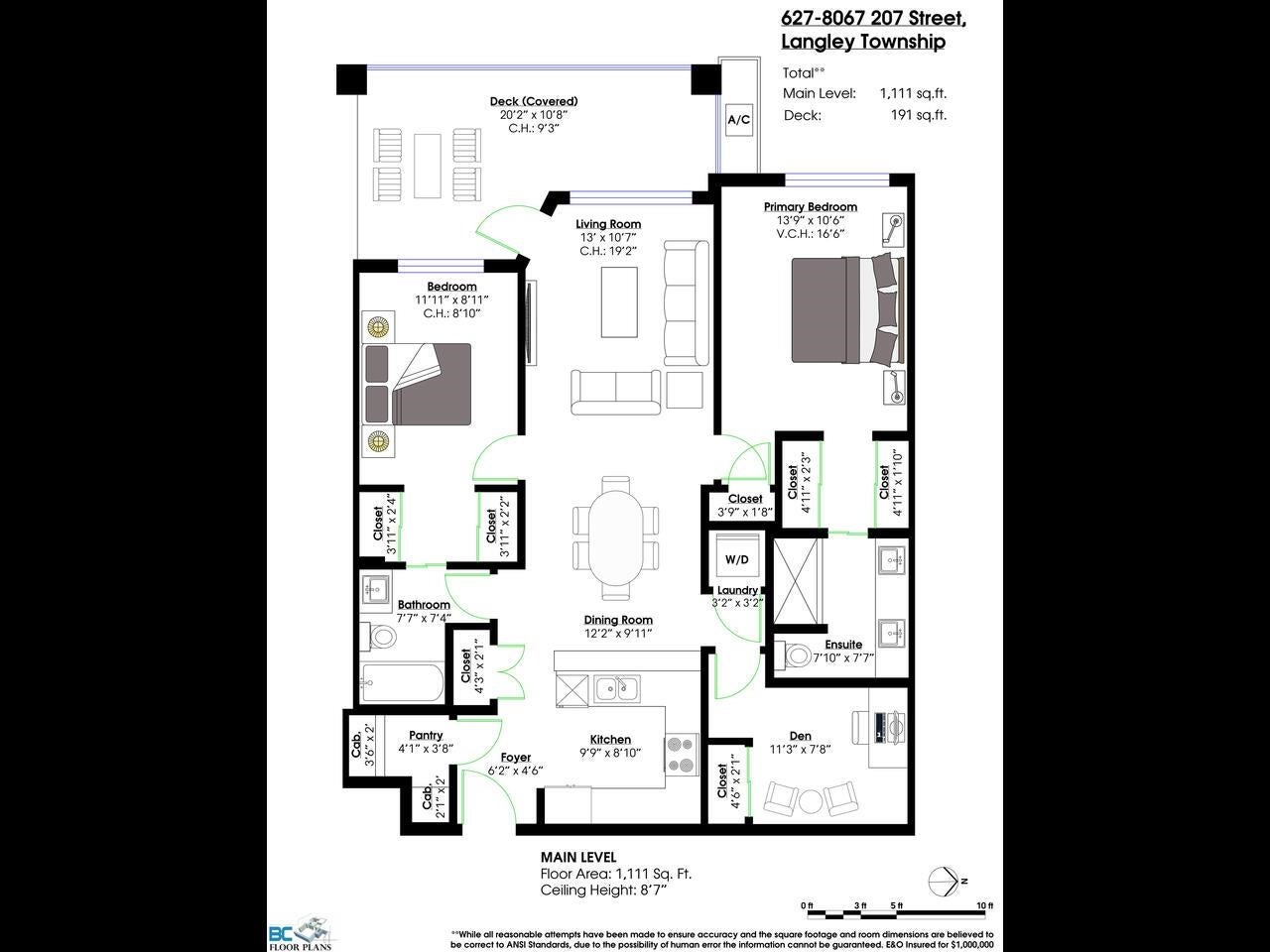 627 - 8067 207 Street - Willoughby Heights Apartment/Condo for Sale, 2 Bedrooms (R3016482) #31