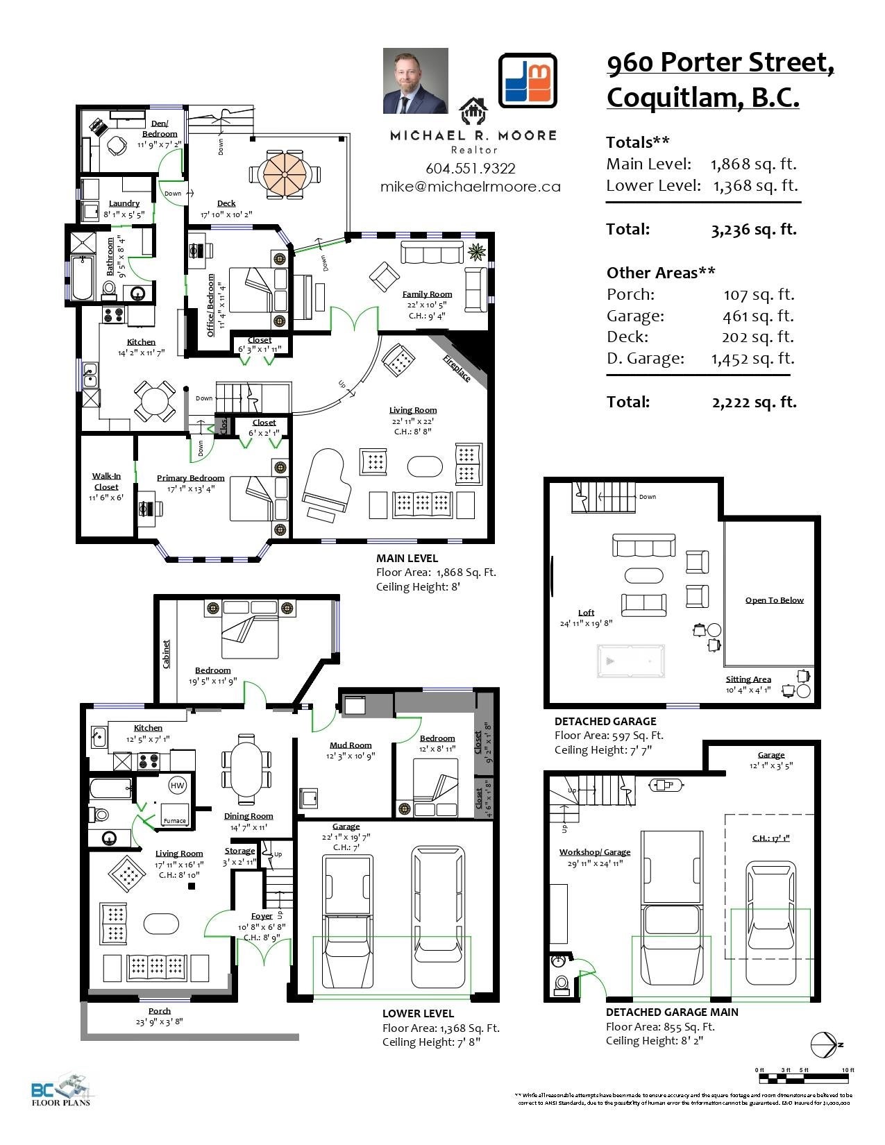 960 Porter Street - Harbour Chines Single Family Residence for Sale, 5 Bedrooms (R3077325)# - 31