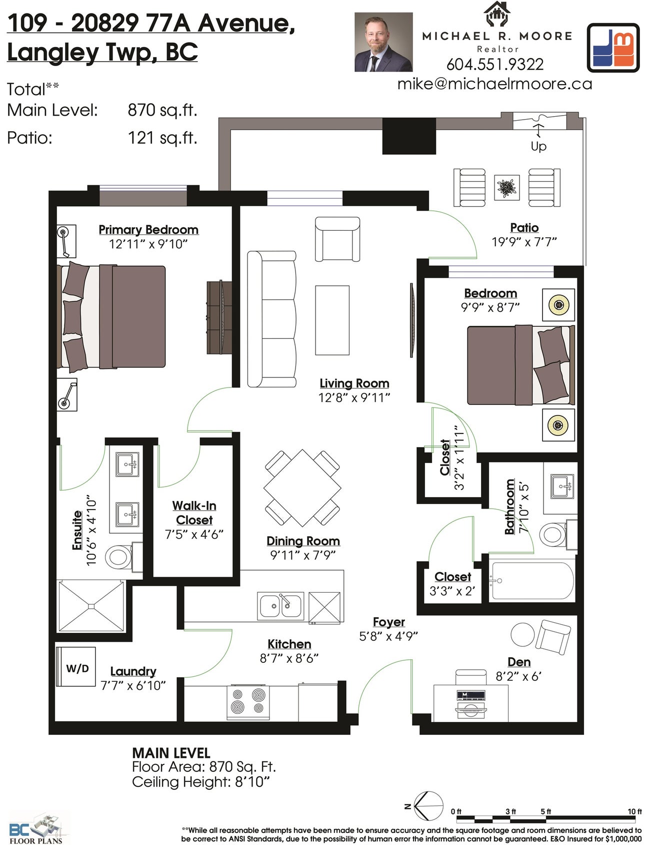 109 - 20829 77a Avenue - Willoughby Heights Apartment/Condo for Sale, 2 Bedrooms (R3101023)# - 28