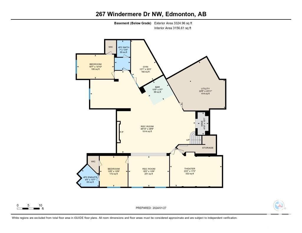 267 WINDERMERE DR NW - Windermere Detached Single Family for sale, 4 Bedrooms (E4371268) #74