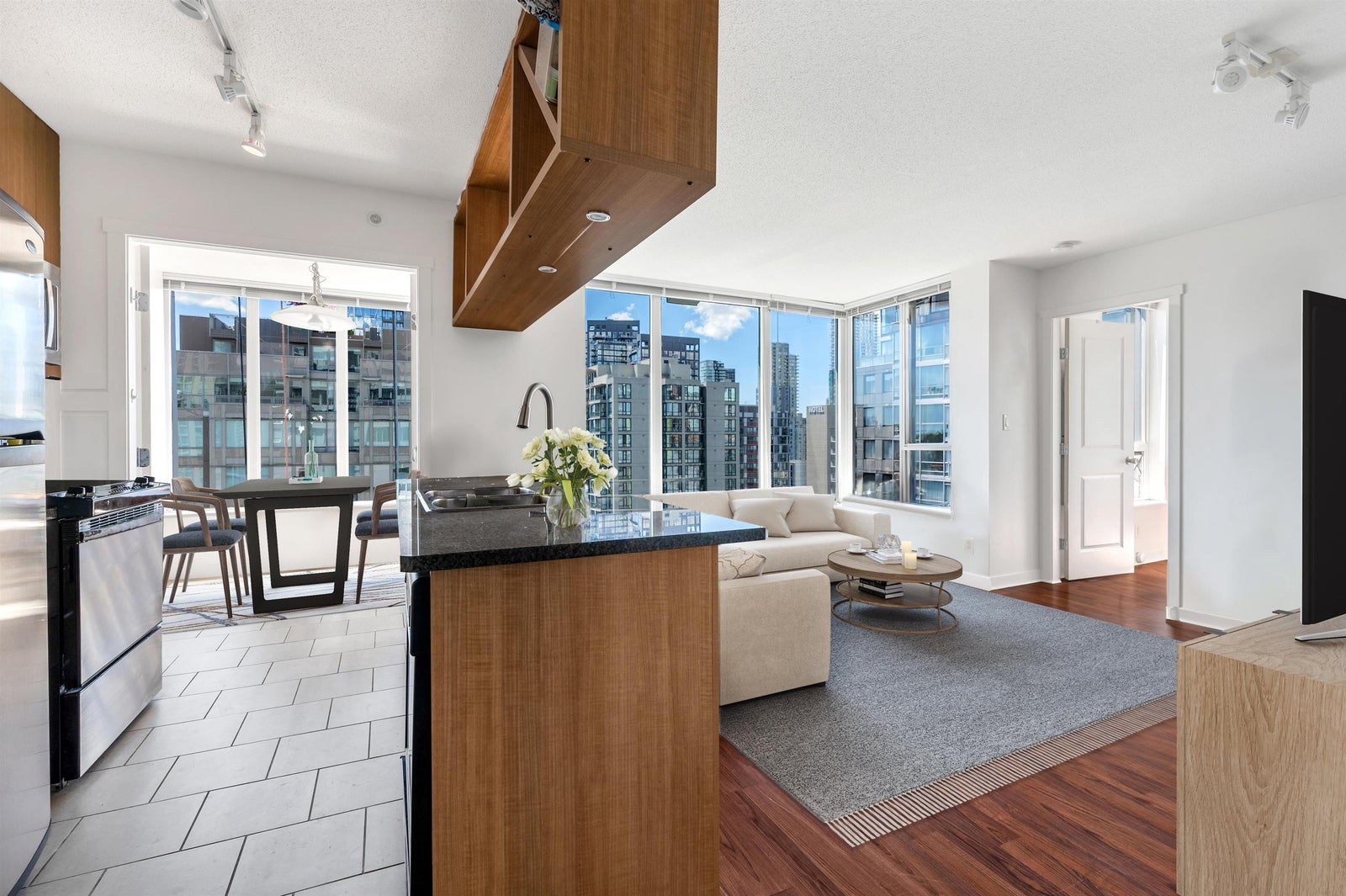 1708 1001 RICHARDS STREET - Downtown VW Apartment/Condo for sale, 1 Bedroom (R2912900)