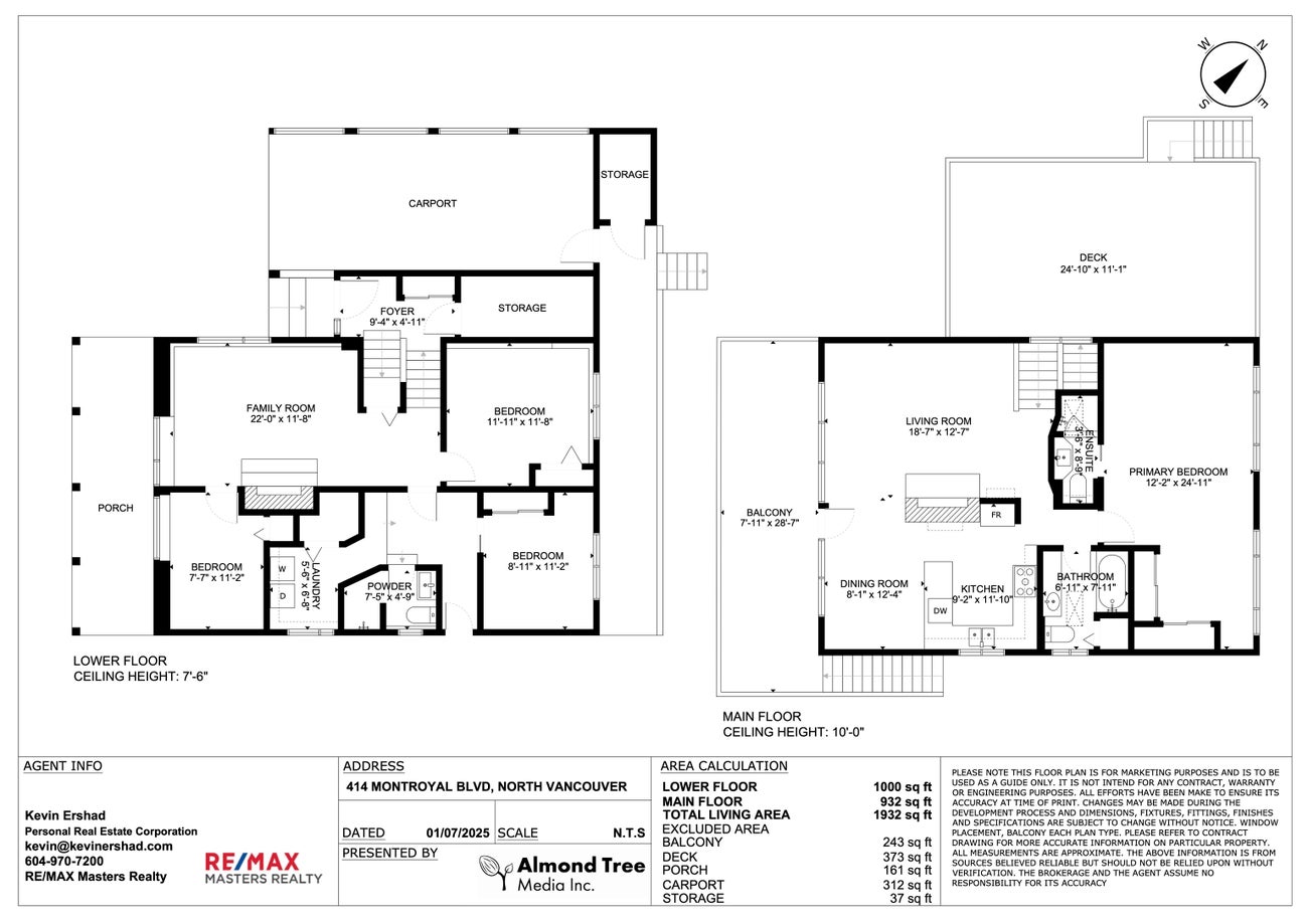 414 Montroyal Boulevard - Upper Delbrook Single Family Residence for Sale, 4 Bedrooms (R3025827) #40