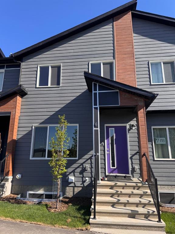 6, 198 Wolf Hollow Manor SE - Wolf Willow Row/Townhouse for Sale, 3 Bedrooms (A2218785)