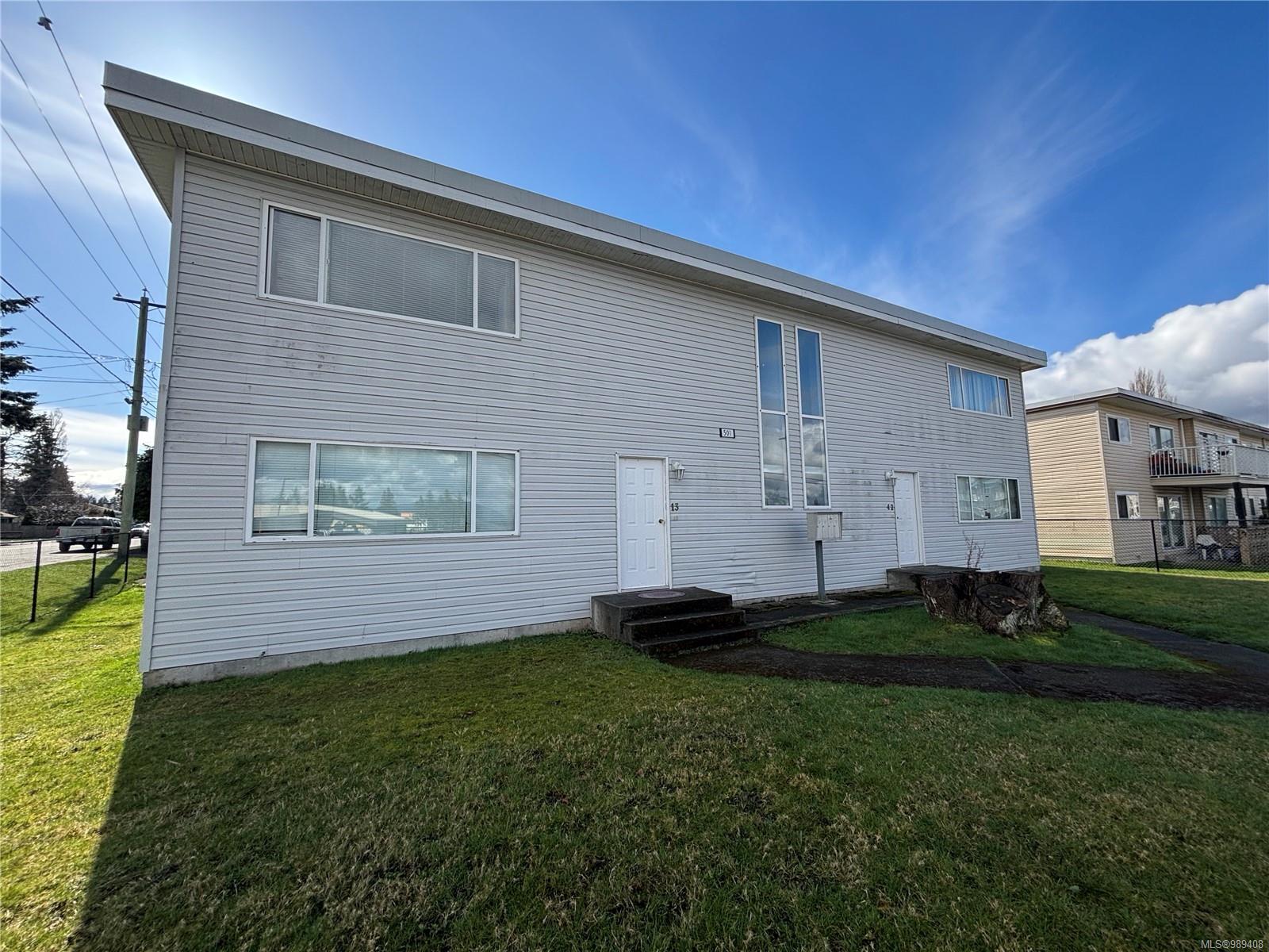 501 7th Ave - CR Campbell River Central Quadruplex for Sale, 2 Bedrooms (989408)