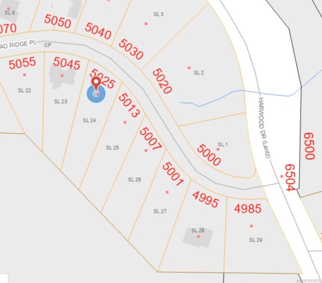 5025 Broad Ridge Pl - Na Upper Lantzville Land for Sale(1003691)