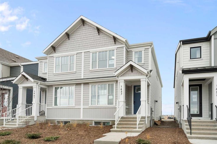 1457 Rangeview Drive SE - Rangeview Semi Detached (Half Duplex) for Sale, 3 Bedrooms (A2268312)