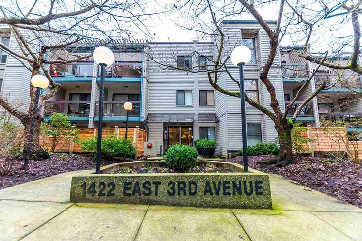 215 1422 E 3rd Avenue - Grandview Woodland Apartment/Condo, 2 Bedrooms (R2147881)