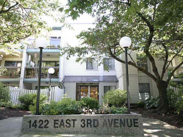 206 1422 E 3rd Avenue - Grandview Woodland Apartment/Condo, 2 Bedrooms (V933082)