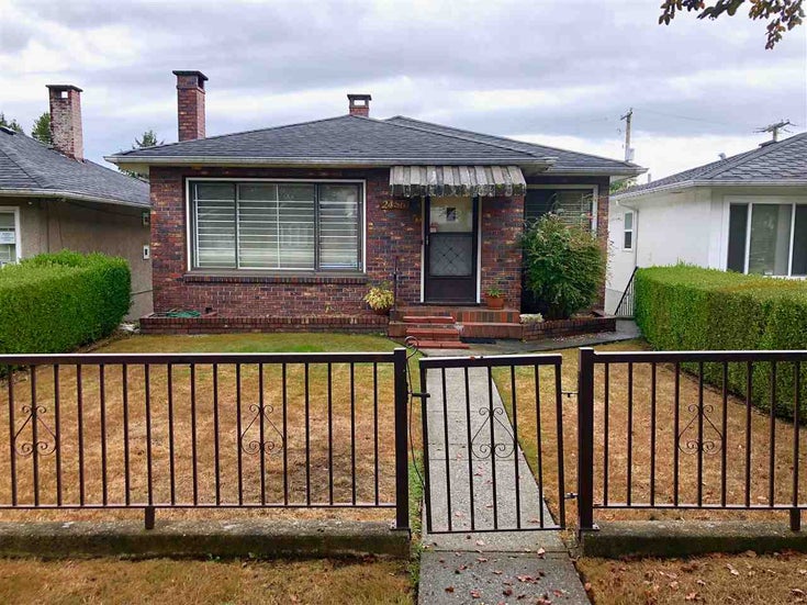 2456 E 7th Avenue - Renfrew VE House/Single Family, 4 Bedrooms (R2311176)