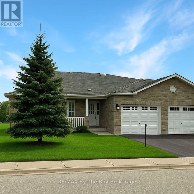 1 GARDEN GROVE CRESCENT - Wasaga Beach Row / Townhouse for Sale, 2 Bedrooms (S11970367)