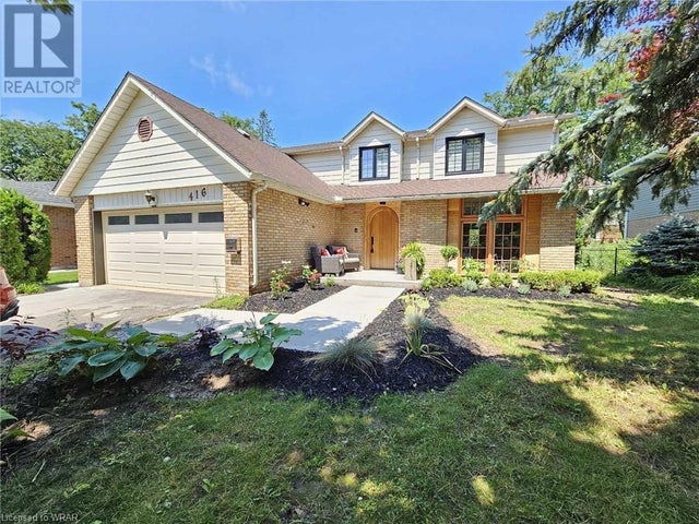 416 CLAIRBROOK Crescent - Waterloo House for sale, 4 Bedrooms (40633935)