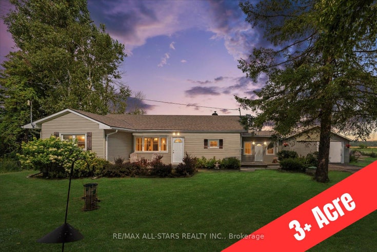 32805 Thorah Side Road - Rural Brock Detached for Sale, 3 Bedrooms (N12329867)