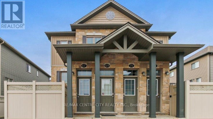 71 - 3200 SINGLETON AVENUE - London South (south W) Row / Townhouse for Sale, 3 Bedrooms (X12219176)