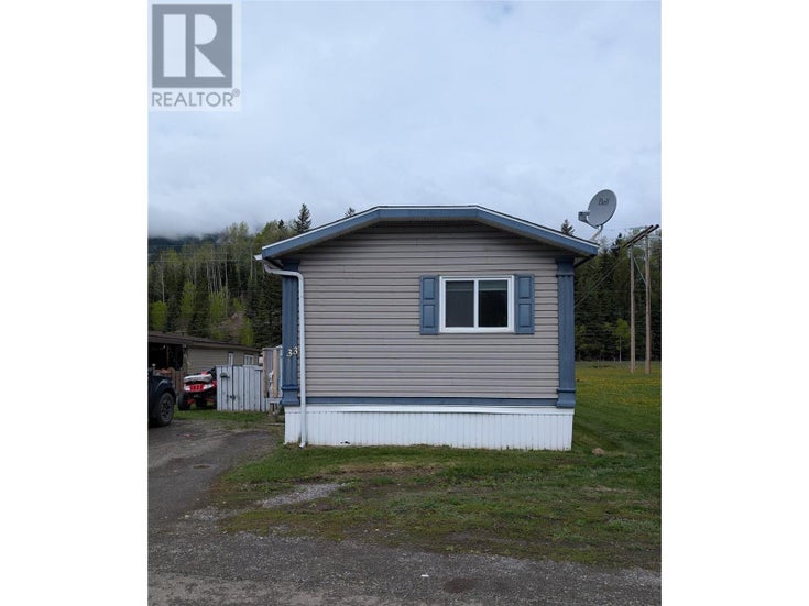 6272 Lower Elk Valley Road Unit# 33 - Sparwood Manufactured Home for Sale, 3 Bedrooms (10347515)