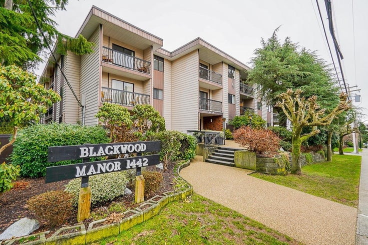 218 1442 Blackwood Street - White Rock Apartment/Condo for sale, 1 Bedroom (R2644910)