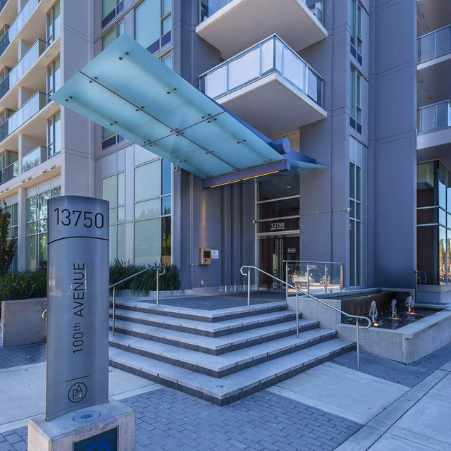 1807 13750 100 Avenue, Surrey - Whalley Apartment/Condo for Rent, 1 Bedroom 