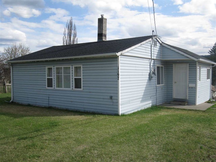 1197 N Second Avenue - Williams Lake - City HOUSE, 2 Bedrooms (R2513629)