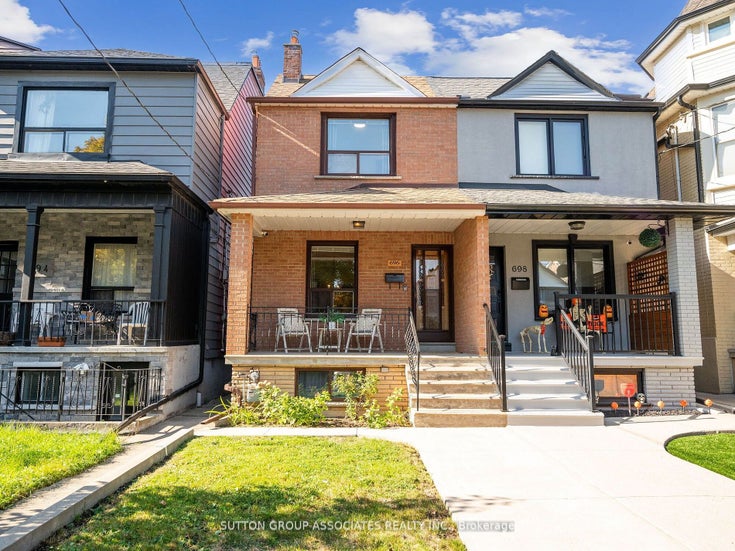 696 Crawford St - Palmerston-Little Italy Semi-Detached for sale, 3 + 1 Bedrooms (C10248854)