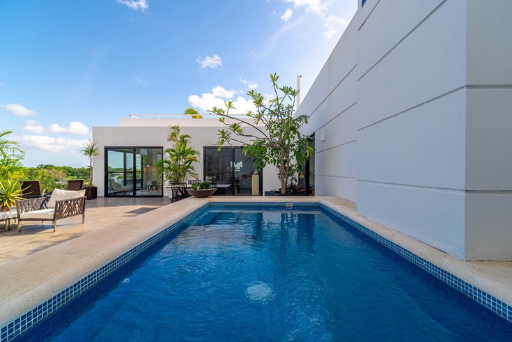 CORASOL GOLF COURSE: 3 BR Penthouse with private rooftop pool - Corasol Townhouse for Sale, 3 Bedrooms 