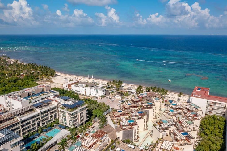 Aldea Thai Beachfront Penthouse with private pool - Mamitas Beach Condo for Sale, 3 Bedrooms 