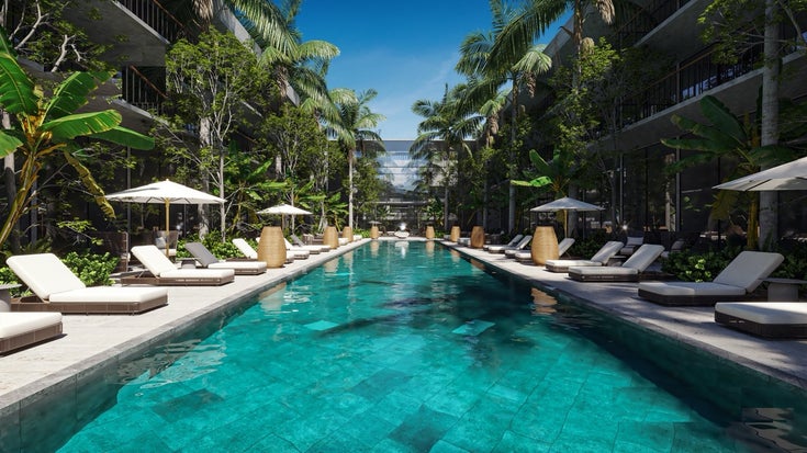 Playacar  1 Br Penthouse with Prime Amenities - Playacar Condo for Sale, 1 Bedroom 