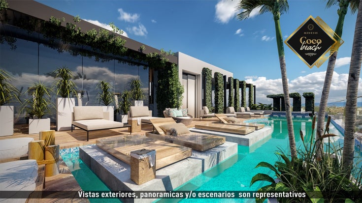 Menesse Coco Beach: Resale Premium Studio close to the beach Playa del Carmen - COCOBEACH Apartment for sale, 1 Bedroom 