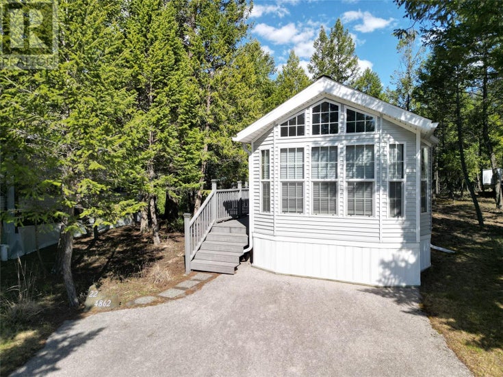 4862 Lynx Drive - Radium Hot Springs Park Model Mobile Home for Sale, 1 Bedroom (10346754)