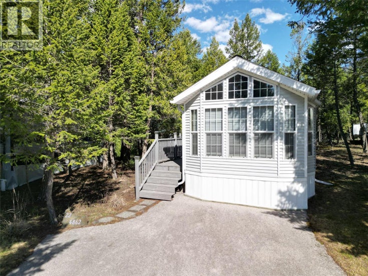 4862 Lynx Drive - Radium Hot Springs Park Model Mobile Home for Sale, 1 Bedroom (10346754)