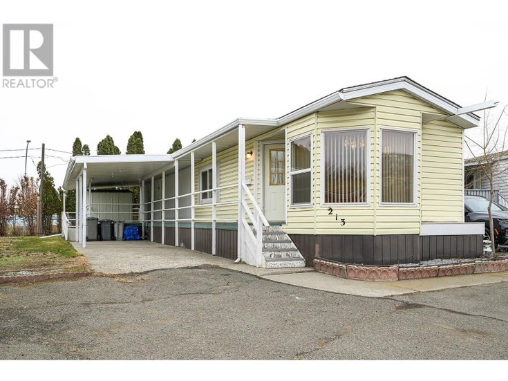 213 UNIVERSAL Way Unit# 213U - Kamloops Manufactured Home for sale, 2 Bedrooms (10330116)