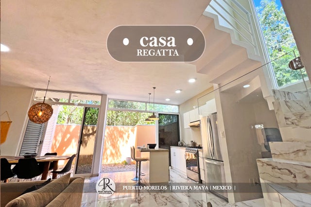 4BR House Regatta Puerto Morelos
