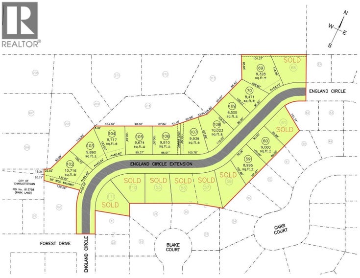 Lot 109 England Circle - West Royalty for Sale(202508995)