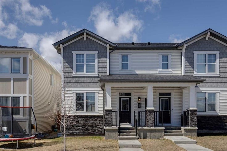 220 Carrington Way NW - Carrington Semi Detached (Half Duplex) for Sale, 3 Bedrooms (A2214224)