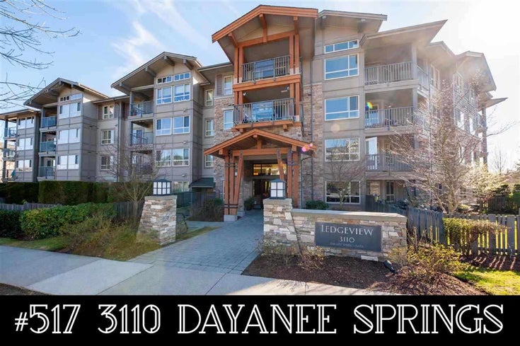 517 3110 Dayanee Springs Boulevard - Westwood Plateau Apartment/Condo, 2 Bedrooms (R2454349)