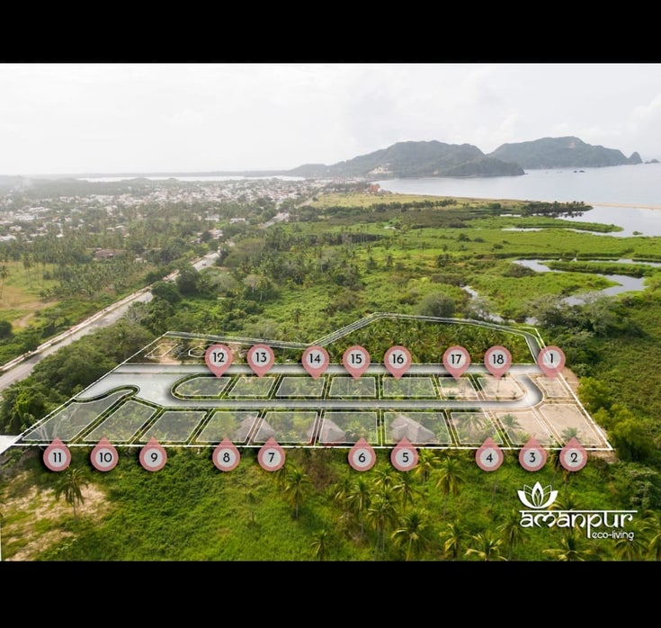 Amanpur Eco Living land for sale lot 9 - Barra de Navidad  Land for Sale