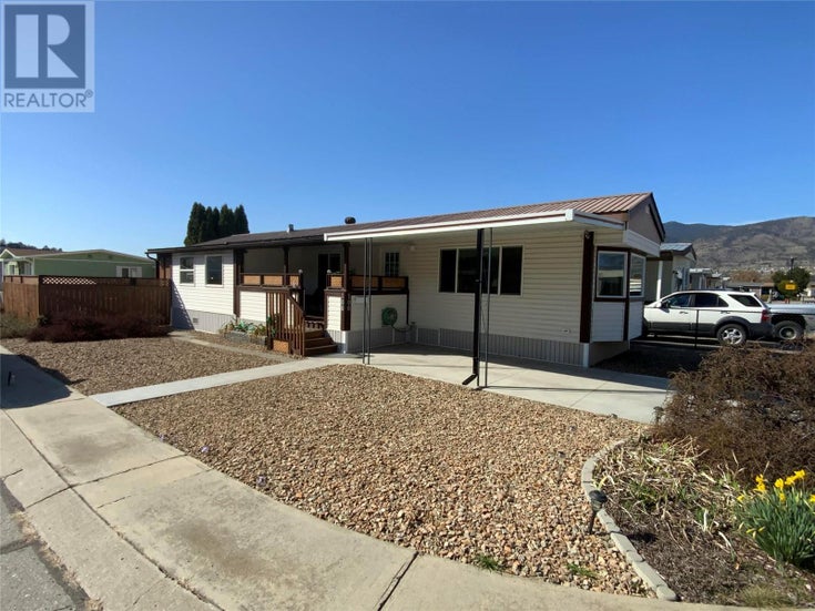 3105 South Main Street Unit# 106 - Penticton Manufactured Home for Sale, 2 Bedrooms (10342244)