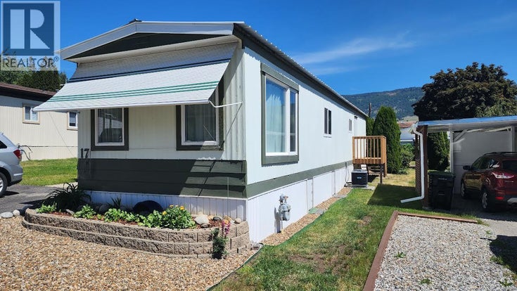 12022 Pretty Road Unit# 17 - Lake Country Manufactured Home for Sale, 2 Bedrooms (10362964)