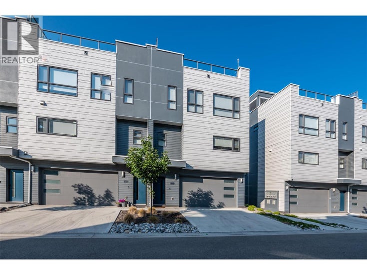 201 Wylie Street Unit# 106 - Penticton Row / Townhouse for Sale, 3 Bedrooms (10363446)