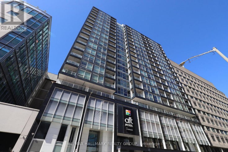 1809 - 199 SLATER STREET - Ottawa Apartment for Sale, 1 Bedroom (X12076190)
