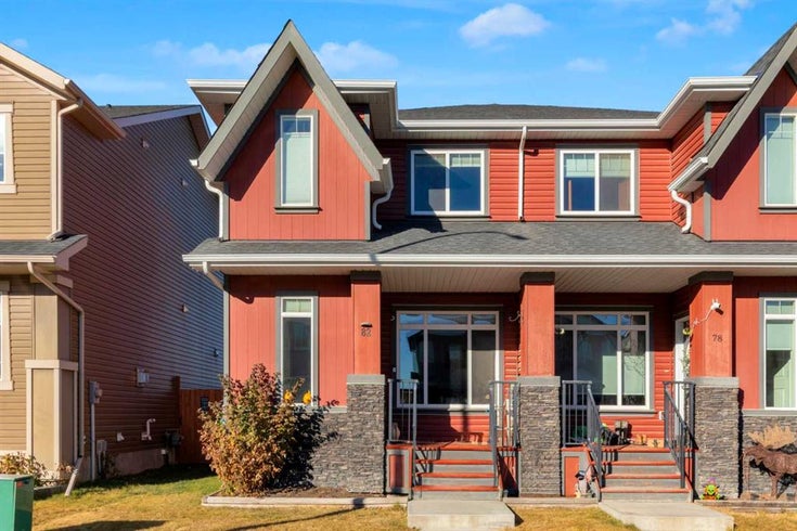 82 Fireside Cove  - Fireside Semi Detached (Half Duplex) for Sale, 3 Bedrooms (A2269529)