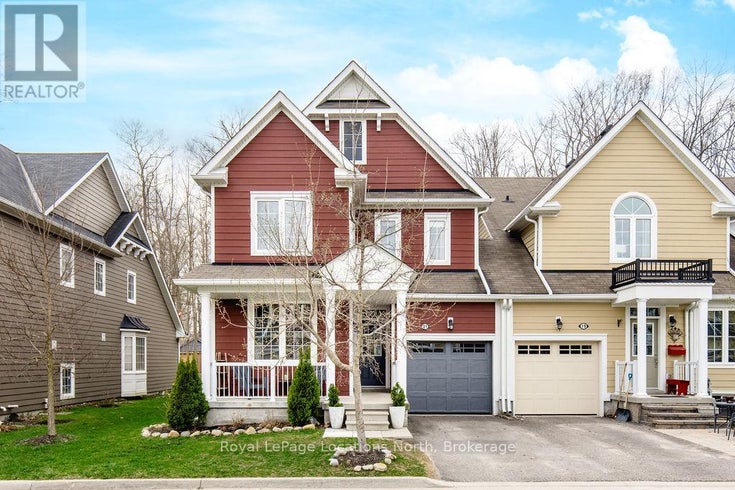 21 BERKSHIRE AVENUE - Wasaga Beach Row / Townhouse for Sale, 4 Bedrooms (S12116673)