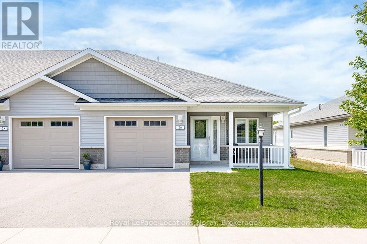26 IVY CRESCENT - Wasaga Beach Row / Townhouse for Sale, 2 Bedrooms (S12297984)