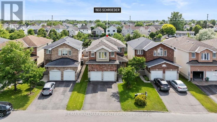 1933 SCHROEDER CRESCENT - Ottawa House for Sale, 4 Bedrooms (X12227099)