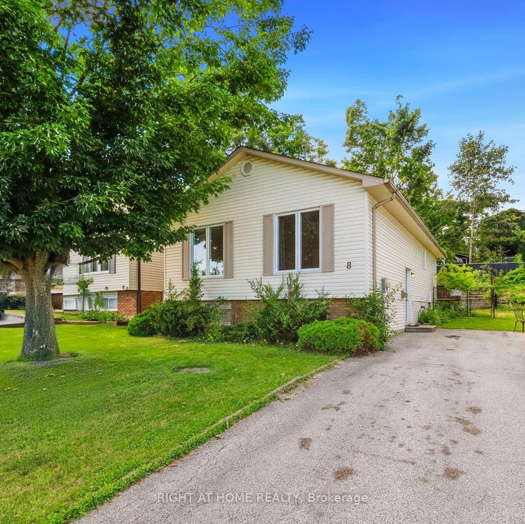 8 Christine Place - Orillia Detached for Sale, 3 + 1 Bedrooms (S12283432)