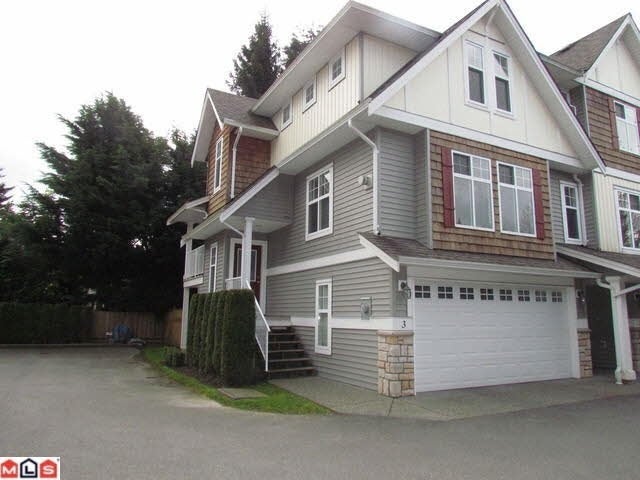 3 45573 Kipp Avenue - Chilliwack Proper West Townhouse, 3 Bedrooms (R2039389)