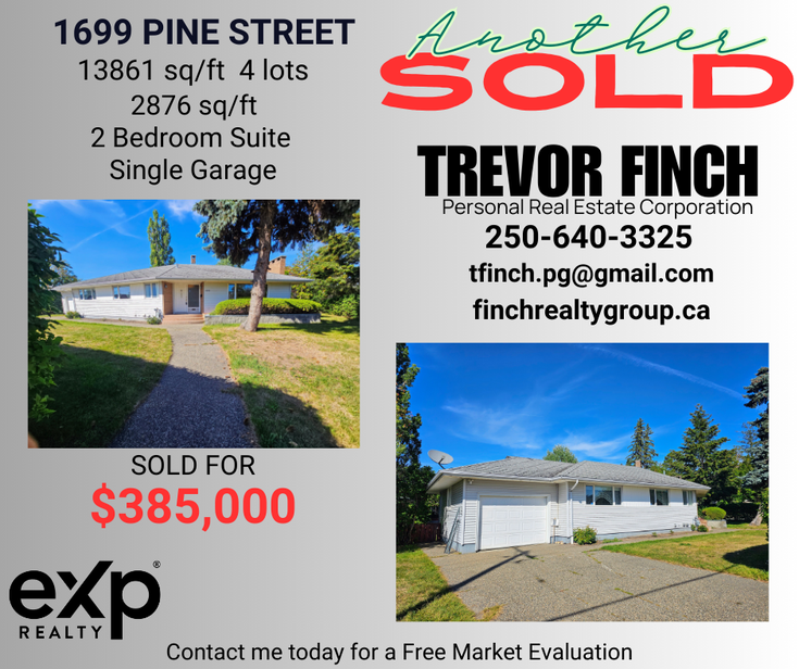 1699 Pine St  Prince George - Prince George Single Family, 5 Bedrooms (R2921460)