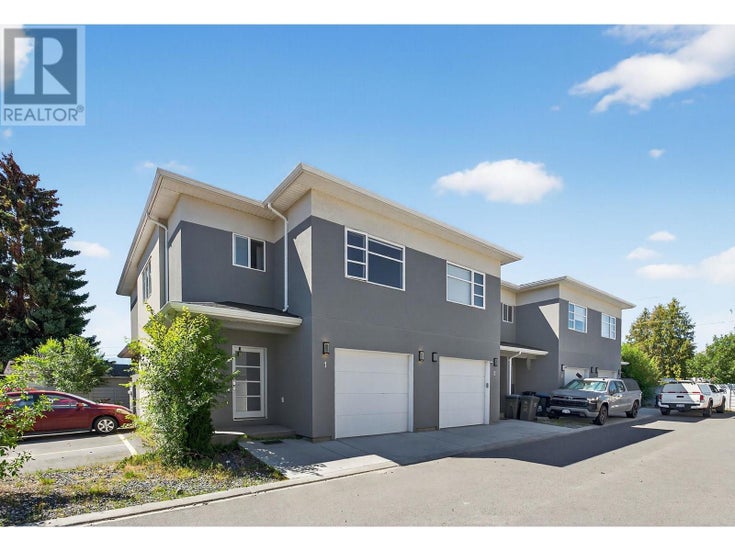 415 Rutland Road Unit# 1 - Kelowna Row / Townhouse for Sale, 4 Bedrooms (10358111)