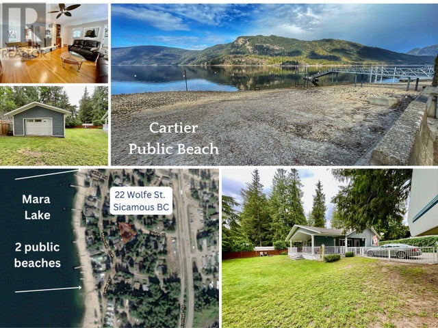 22 Wolfe Street - Sicamous House for sale, 2 Bedrooms (10301300)