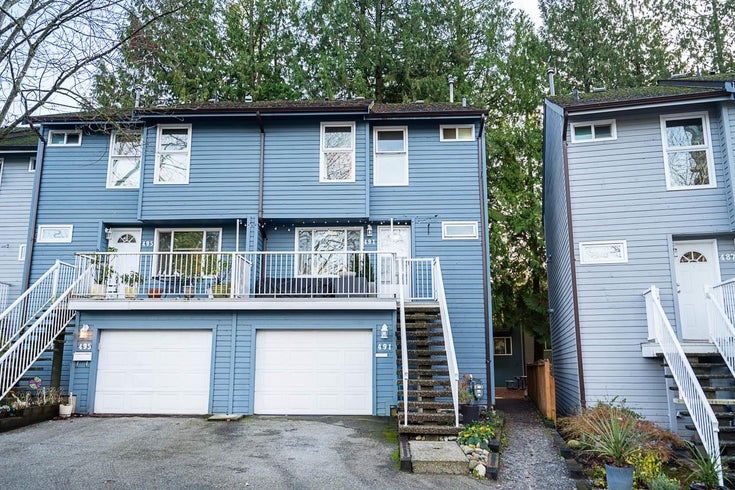 491 Lehman Place - North Shore Pt Moody Townhouse, 3 Bedrooms (R2834018)